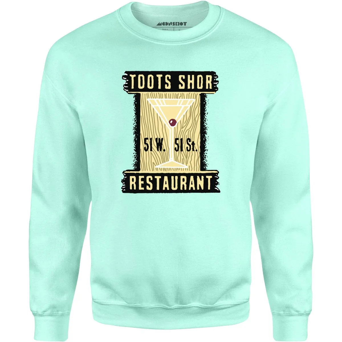Toots Shor - Manhattan, NY - Vintage Restaurant - Unisex Sweatshirt