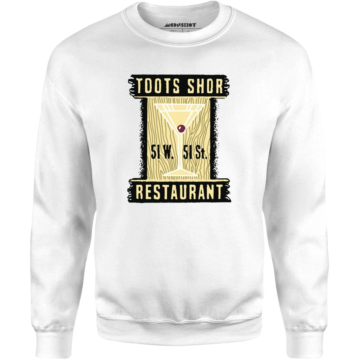Toots Shor - Manhattan, NY - Vintage Restaurant - Unisex Sweatshirt