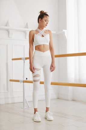 Training Mesh Legging Buttery Soft Texture All Day Comfort