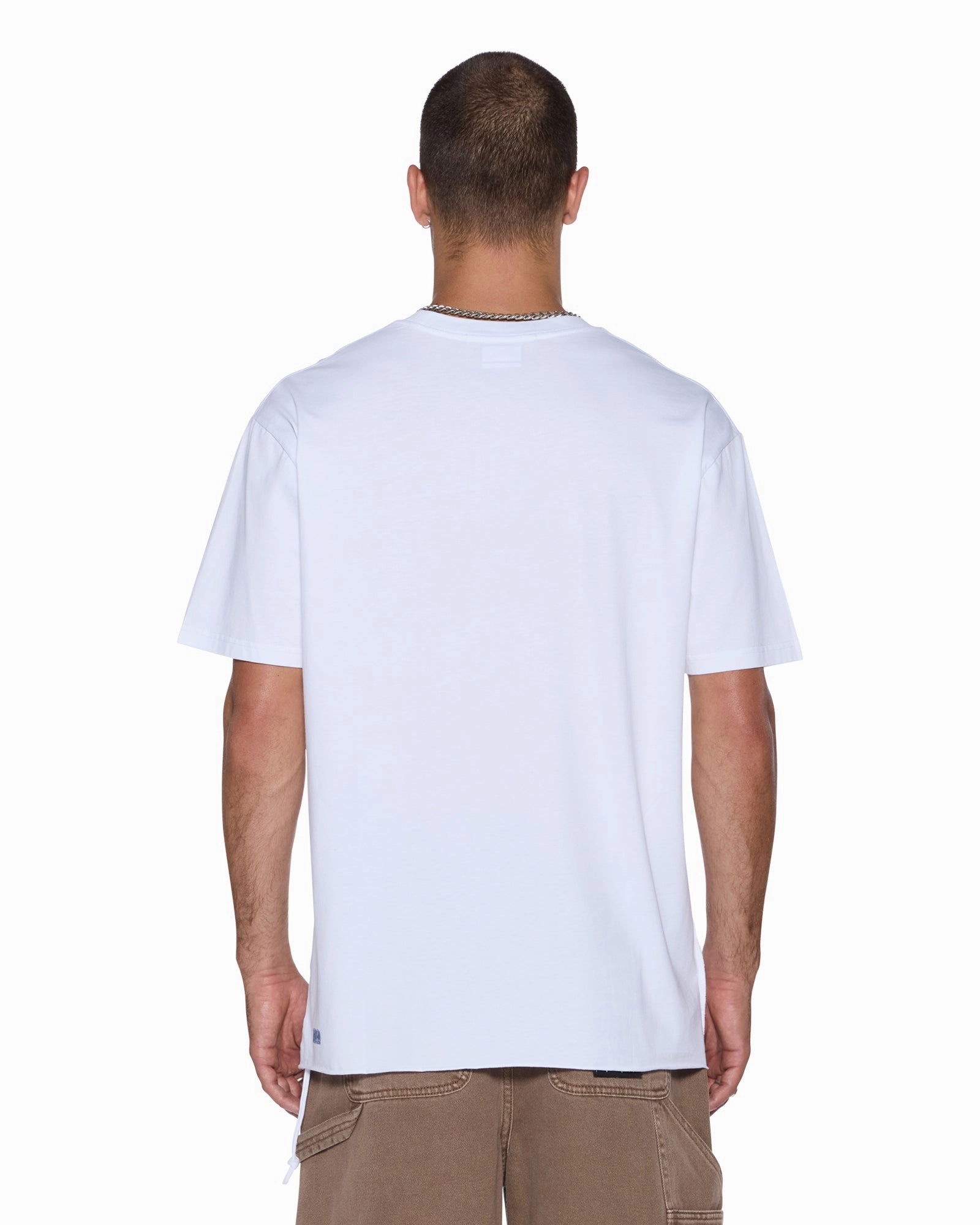 ROMEO BIGGIE SS TEE TRU WHITE Versatile Layering Weekend Outfit