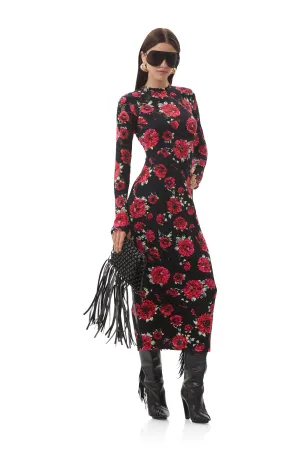 Ashland Crochet Lace Dress - Painted Roses Light Fall Relax Line