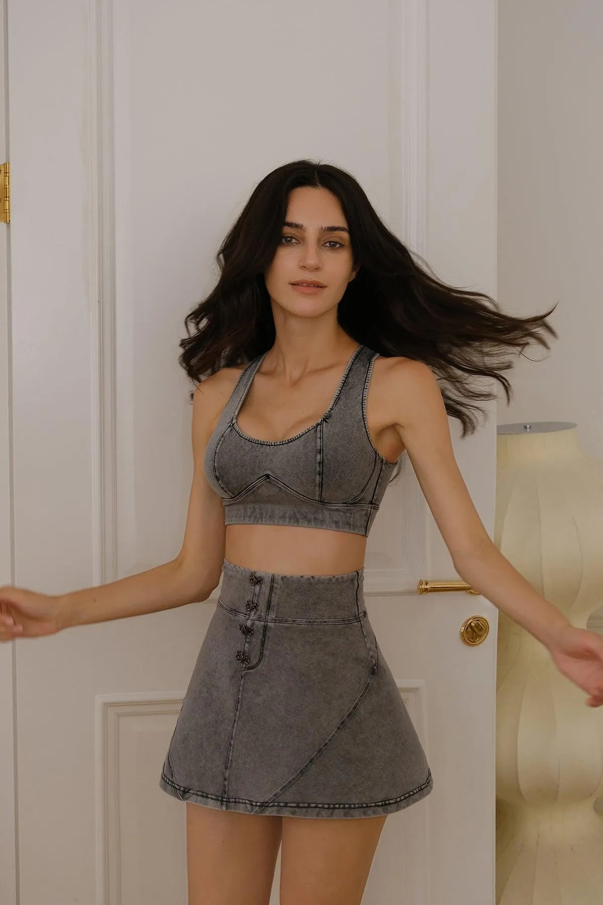 Denim Set Customizable length Anywhere Fit