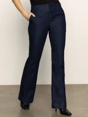 Clean Piece Fashionable Design Denim Stunner Jean Plot Twist