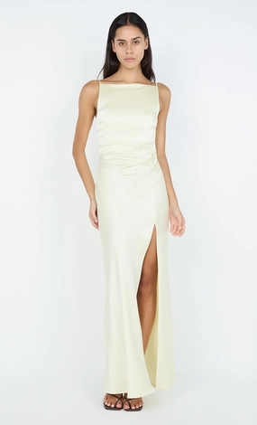 Easy and Effortless THE DREAMER MAXI DRESS - ICE YELLOW