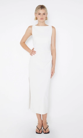BE MINE TUCK DRESS - IVORY Youth Charm Flattering Design Wear