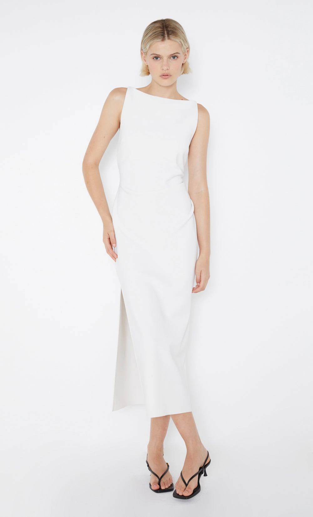 BE MINE TUCK DRESS - IVORY Style Option
