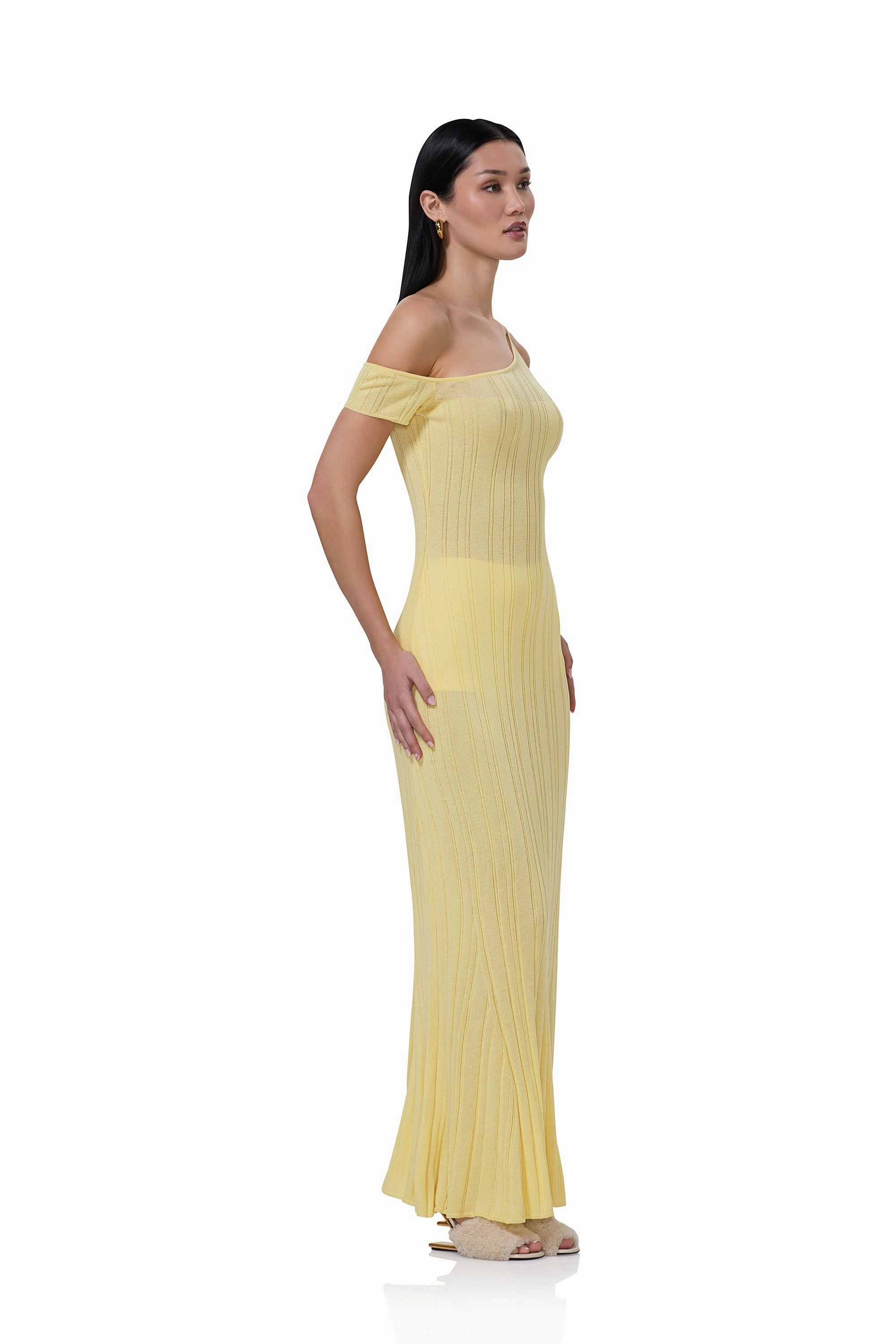 Vibe Choice Spring Ready Hoda Dress - Buttercup