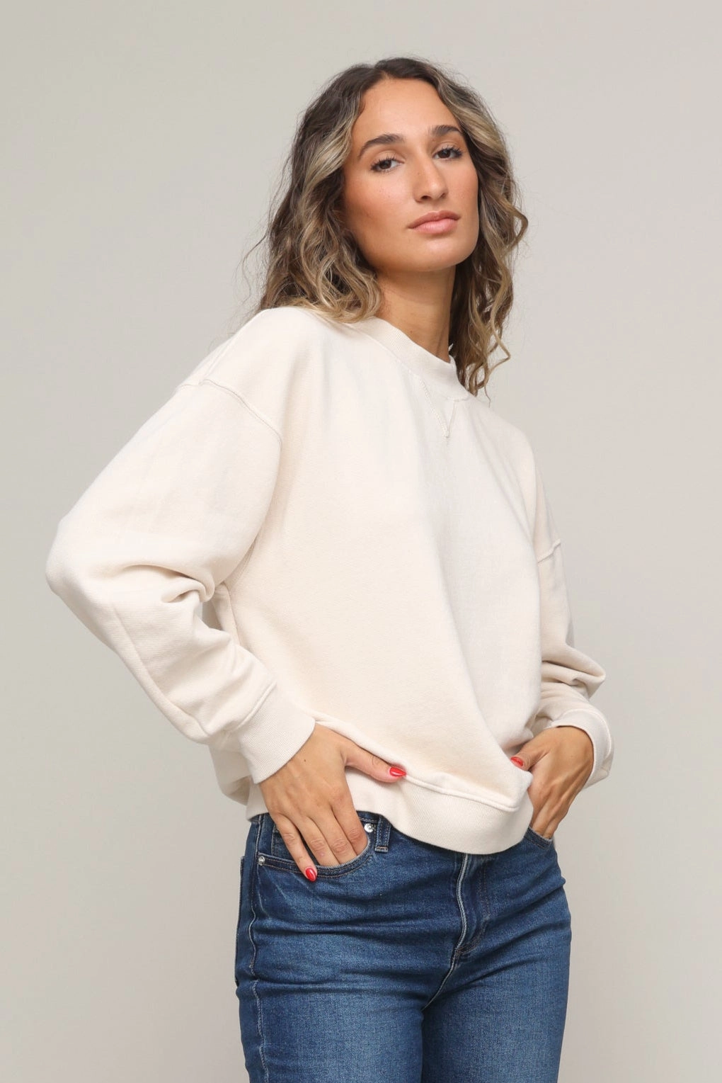 Blake French Terry Sweatshirt Thermal regulation WrinkleResistant Knit
