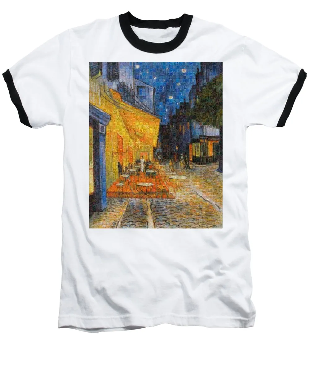 Tribute to Van Gogh - 1 - Baseball T-Shirt