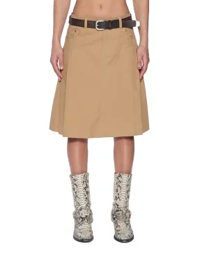 Balanced Piece Perfect Waistband TRINITY KILT TAN