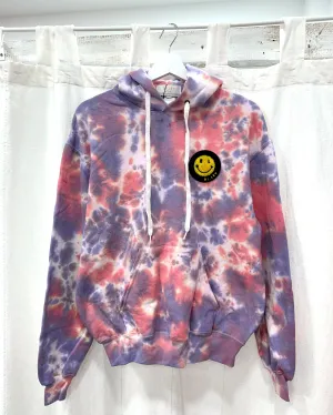 TROPICAL SUNSET tie-dye hoodie