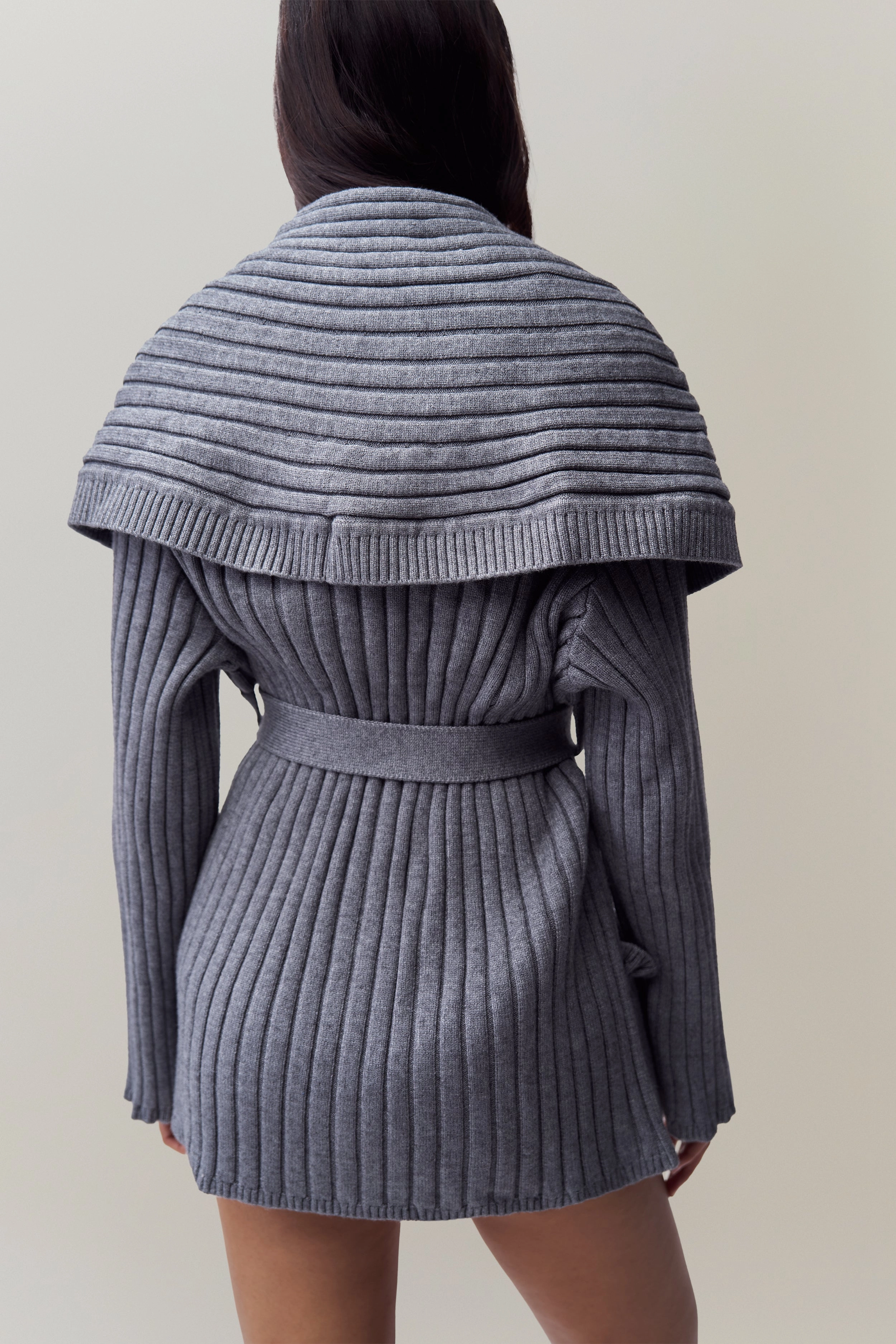 Lightweight Fabric Soft Stretch Tullia Slouchy Cardigan