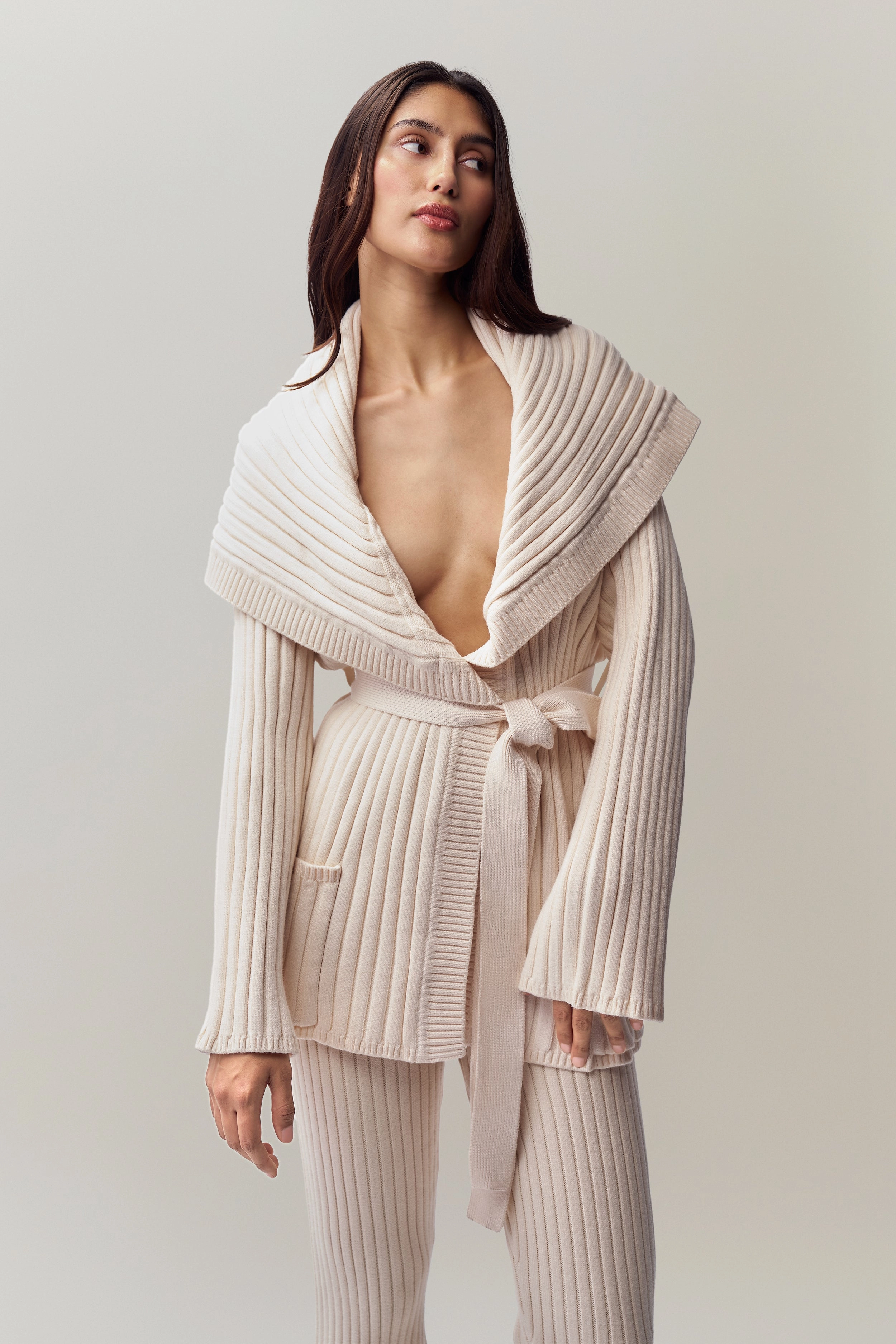 Sublimation Print Resistant Non Chafing Seams Tullia Slouchy Cardigan