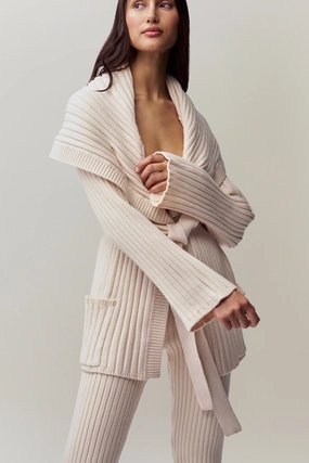 Tullia Slouchy Cardigan Brushed Inner Lining
