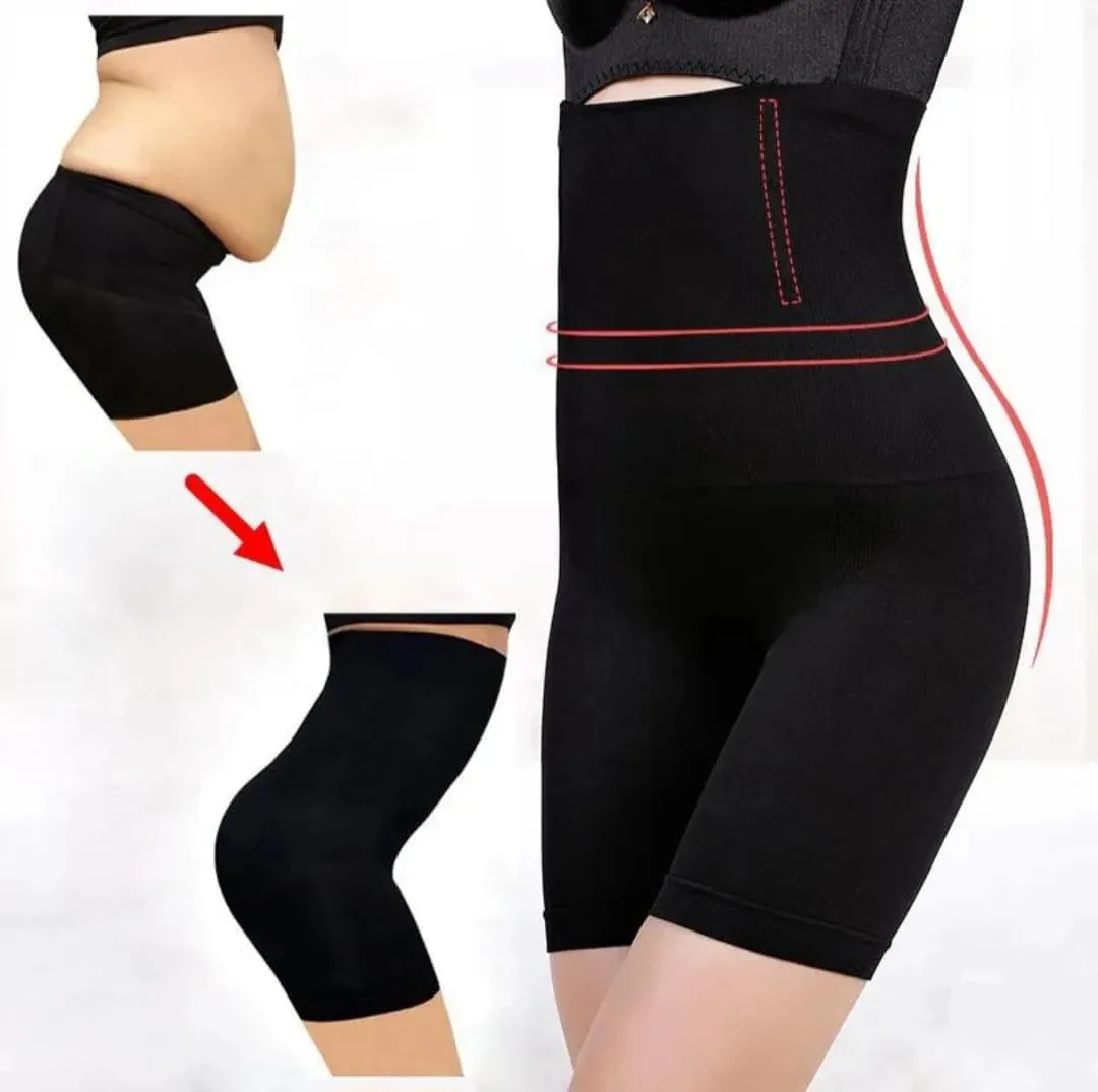 Tummy Control Shapewear Shorts High Waisted Body Shaper Shorts Women Seamless Girdles Under Dresses Thigh Slimmer Slip Shorts