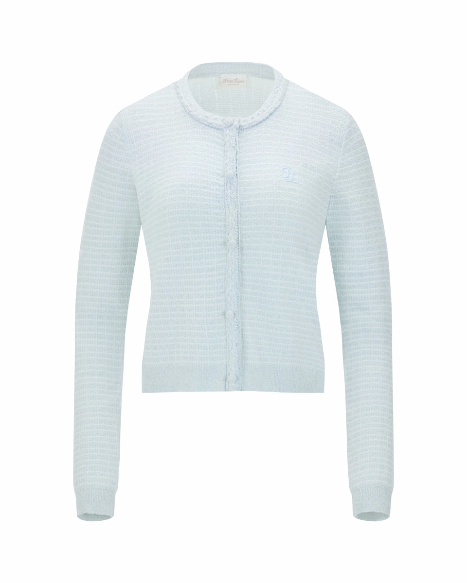 Twinkle Glitter cardigan - Grey FadeResistant Finish