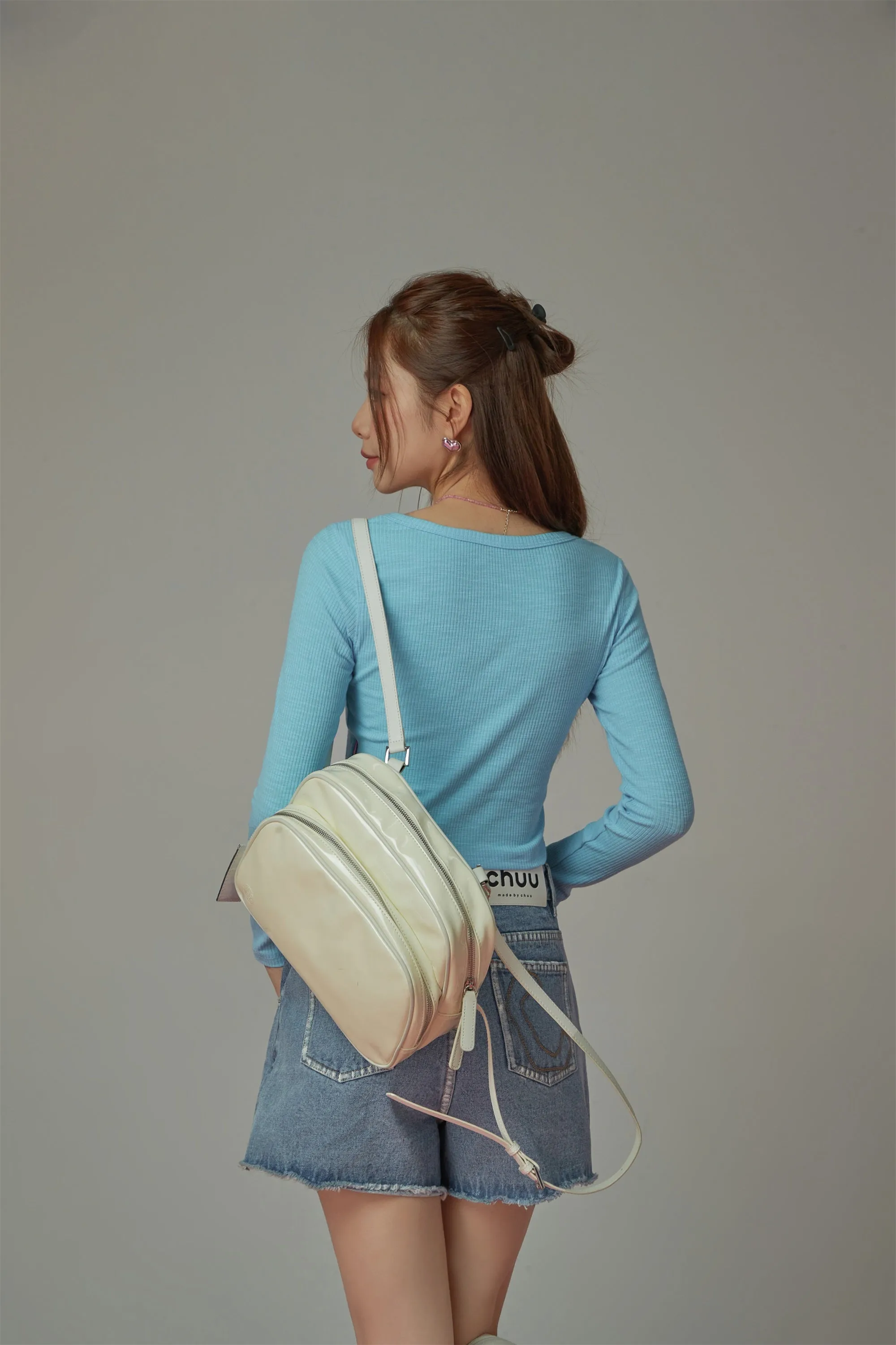 U-Neck Cropped T-Shirt