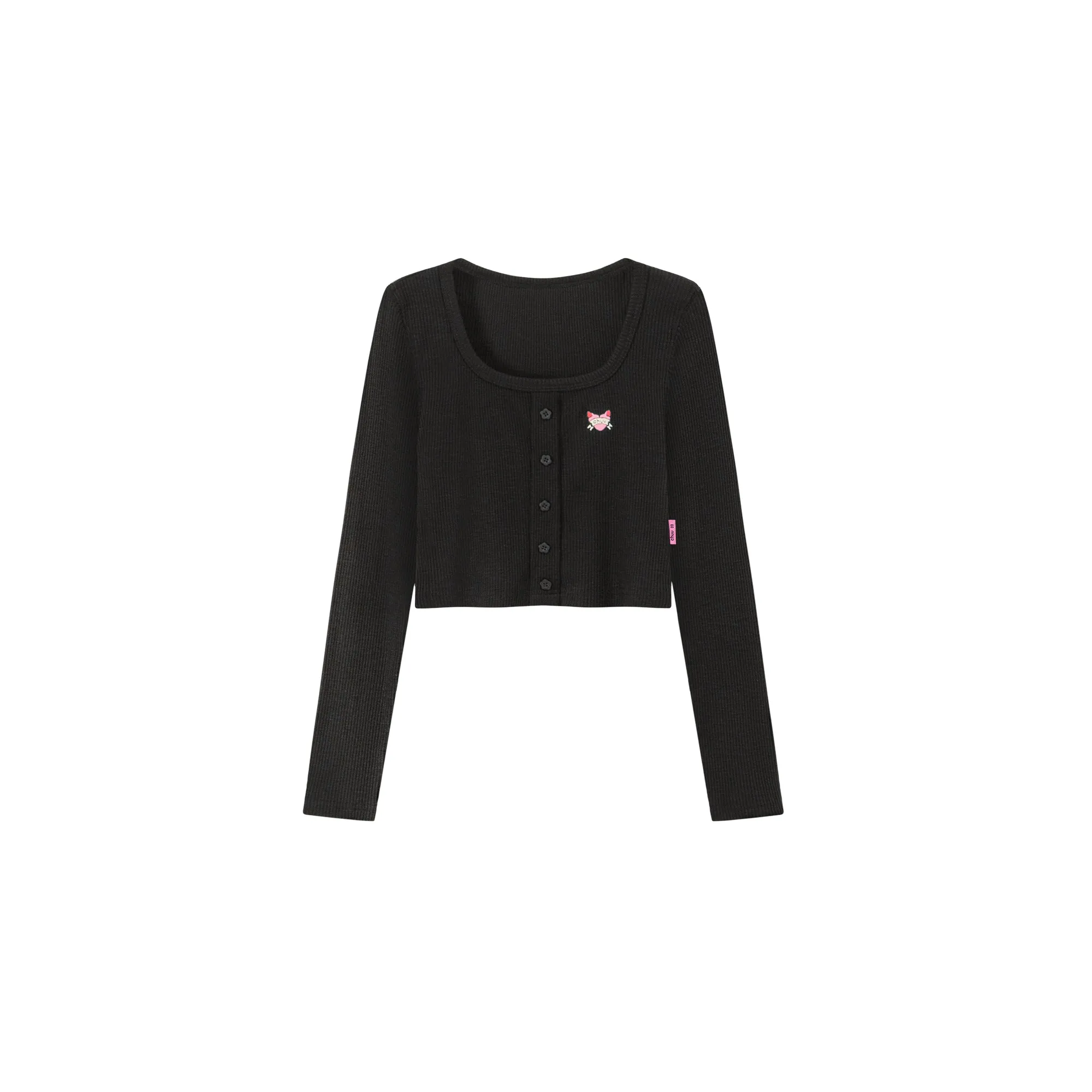 U-Neck Cropped T-Shirt