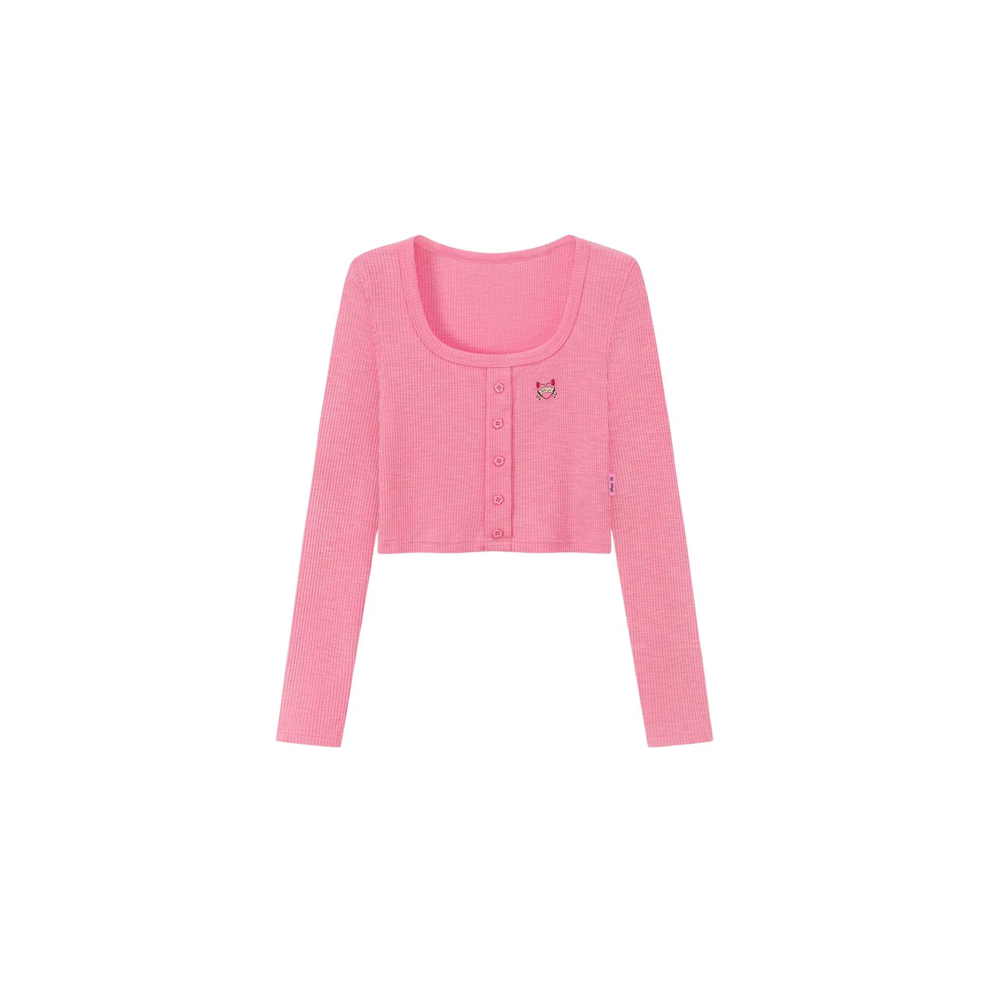 U-Neck Cropped T-Shirt