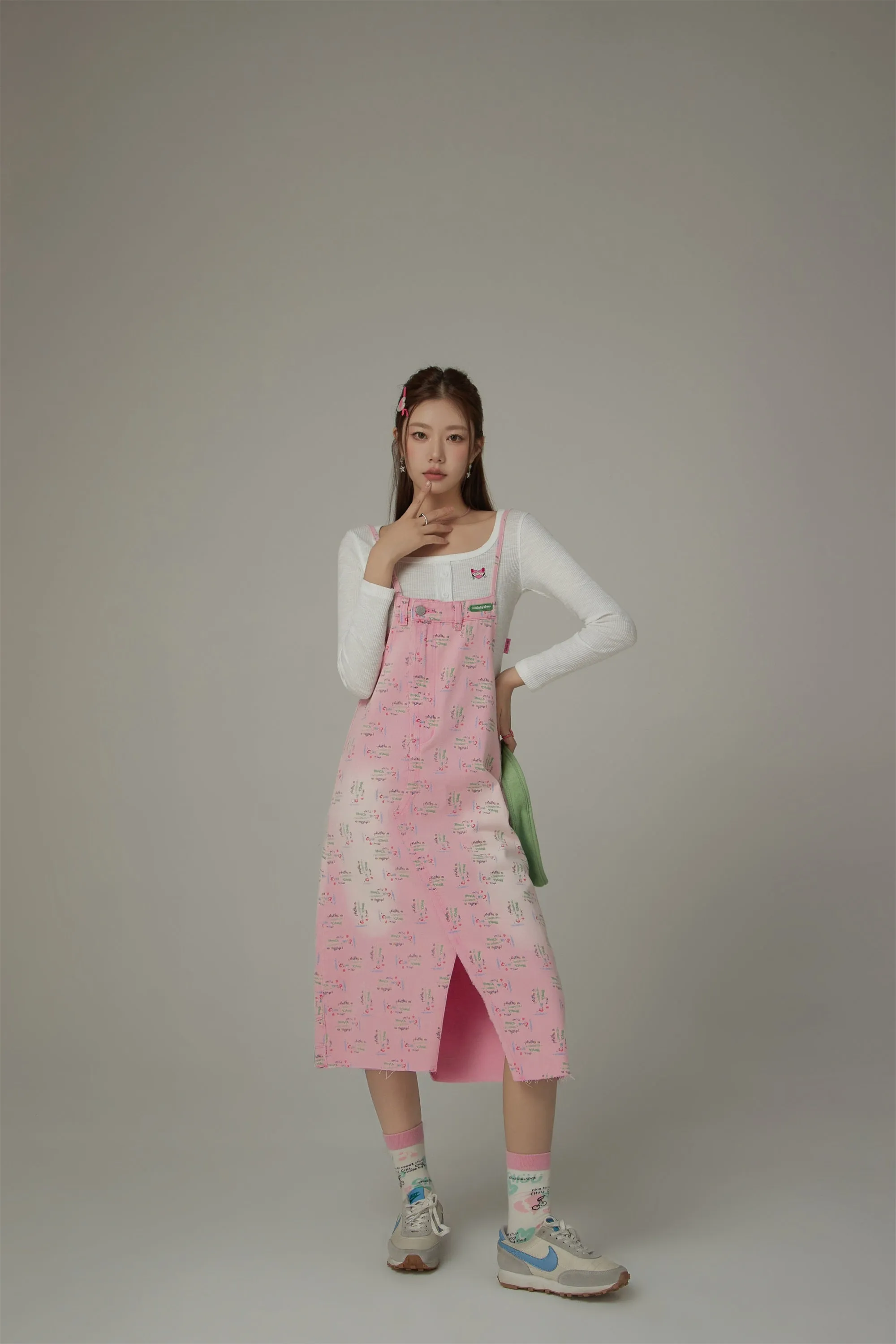 U-Neck Cropped T-Shirt