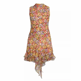 Dainty Finish Active Moments Ultra Floral Ruffled Dress
