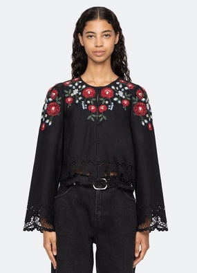 HighCollar Design Rosaline Top