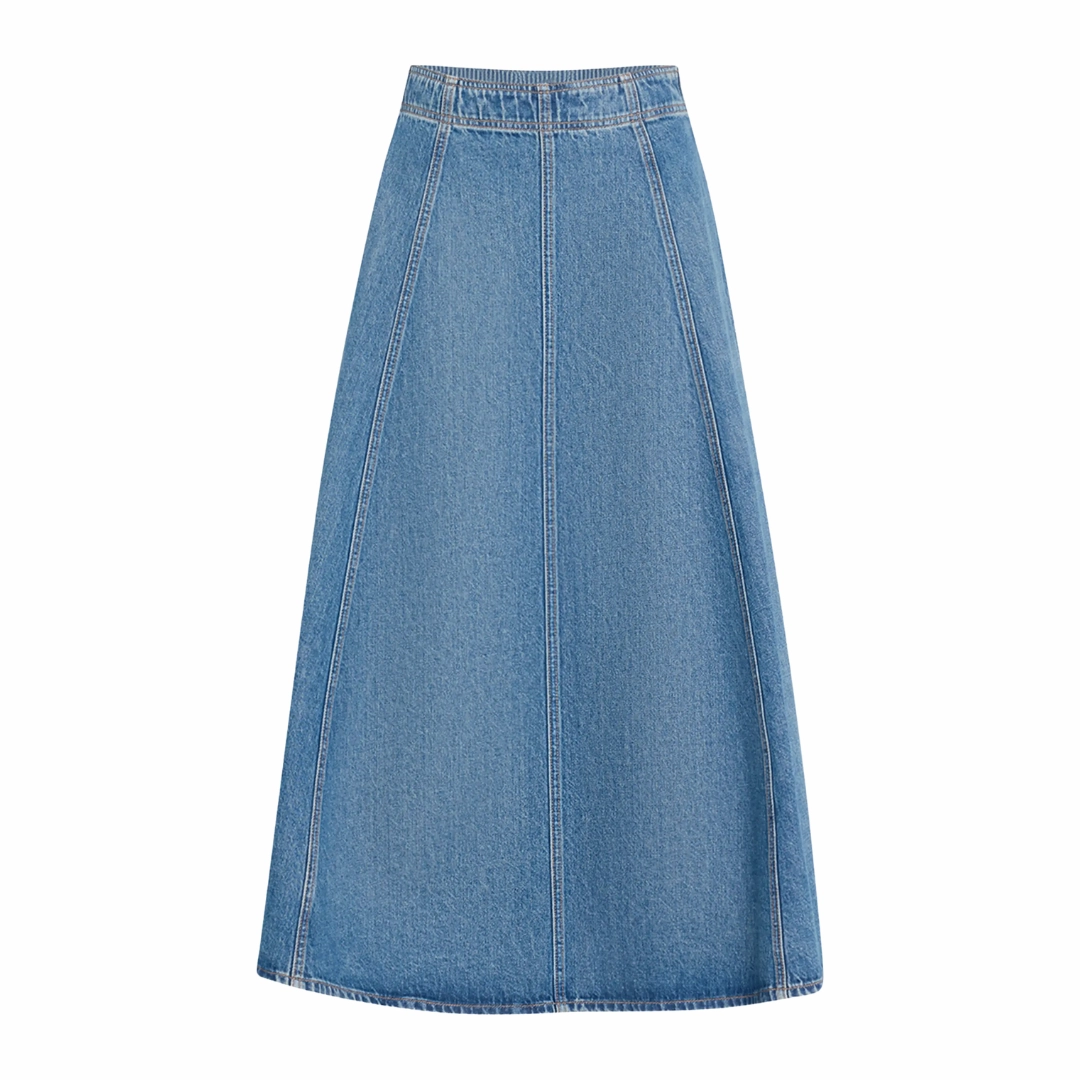 Mini length Uma Denim Skirt