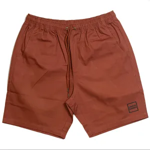 Underground  Box Logo Walk Shorts - Clay