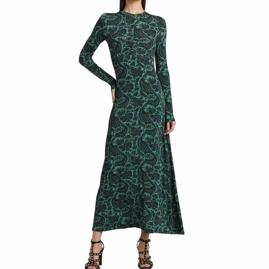Naia Jersey Dress Crisp Silhouette