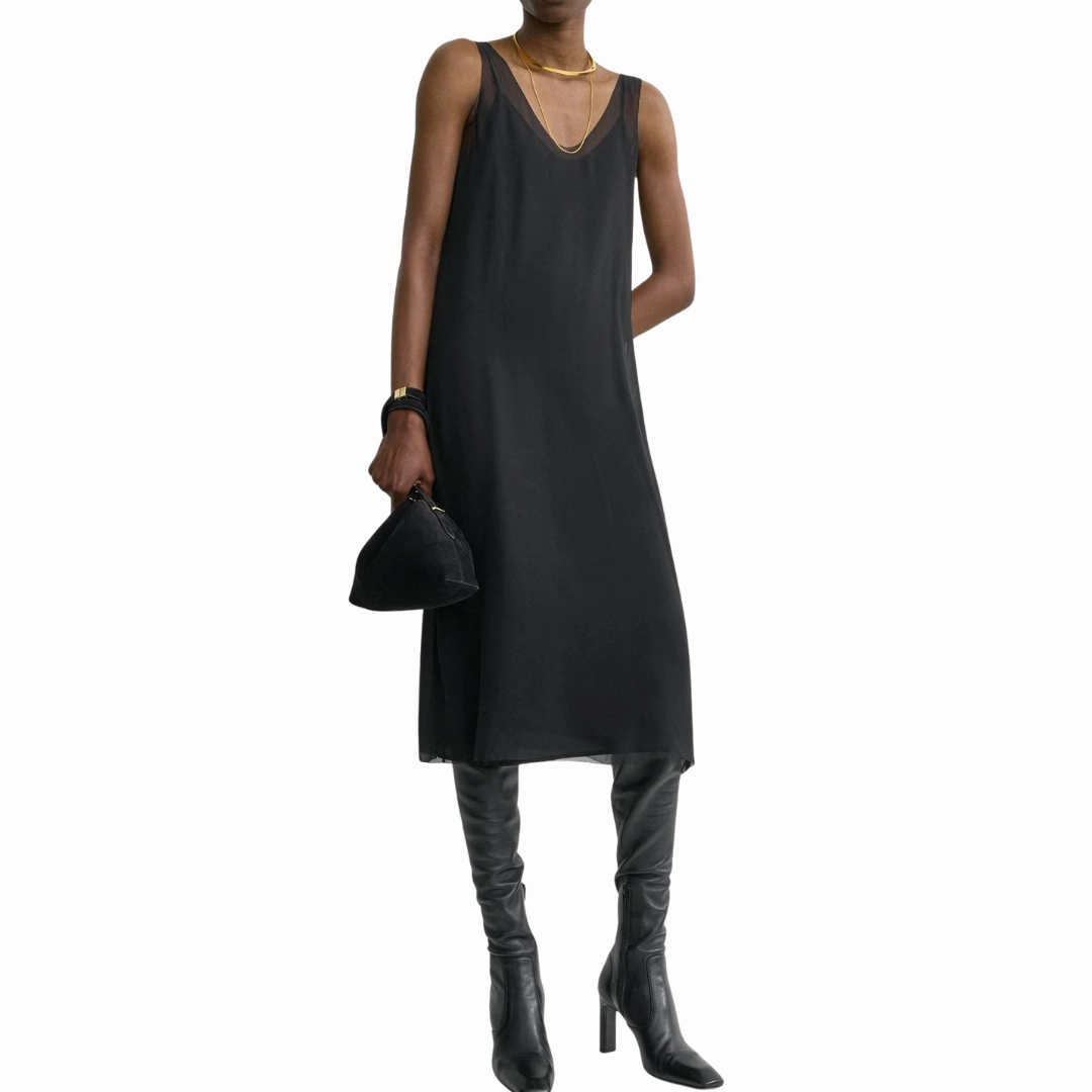 Chiffon Slip Dress Water-resistant Perfectly Styled