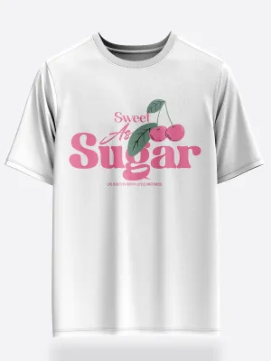 Unisex Sweet as Sugar Oversized Graphic T-Shirt