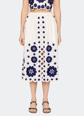 Catrine Skirt Rayon drape