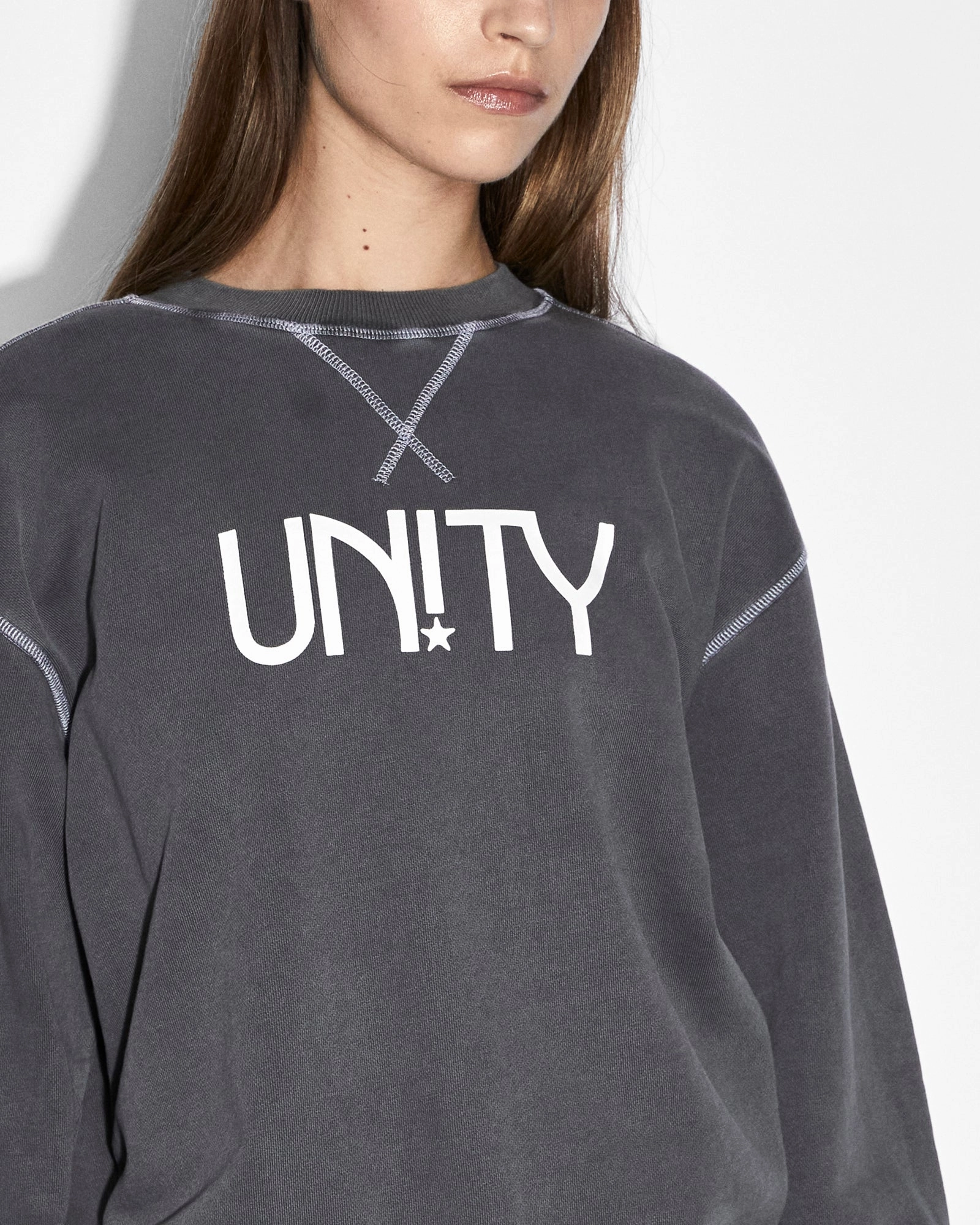 Inner Layer Perfect Layer UNITY STAR OH G CREW CHARCOAL
