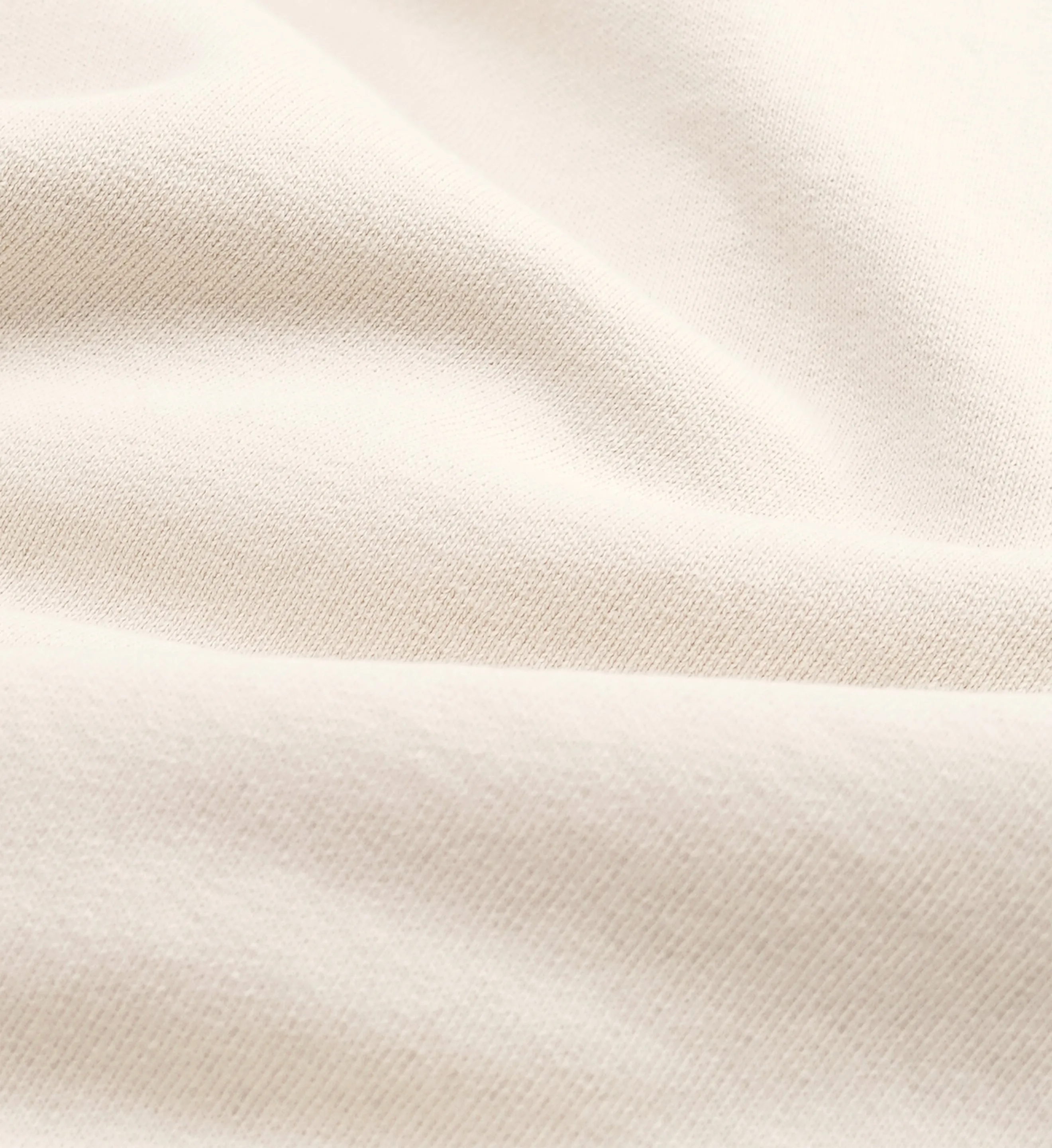 Upper East Side Cropped Hoodie - Cream