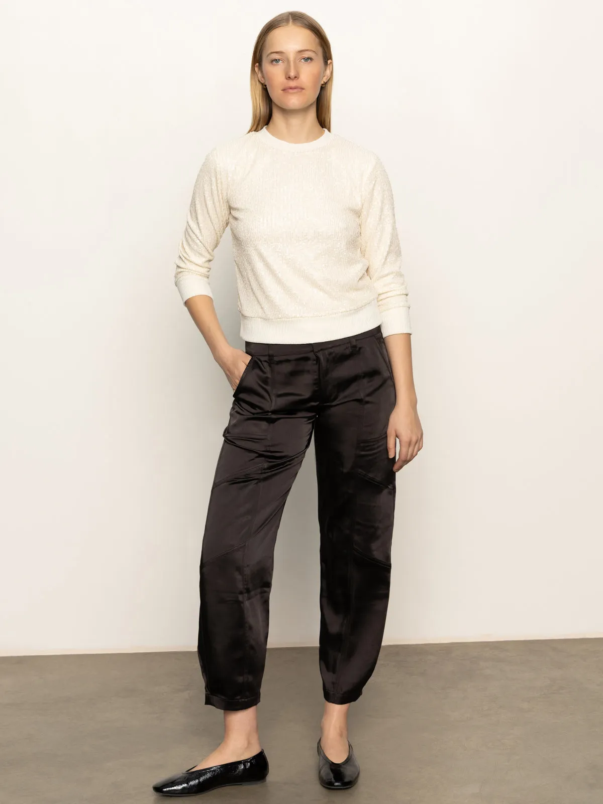 Running Speed Practical Wear Relaxed Sparkle Popover Chalk