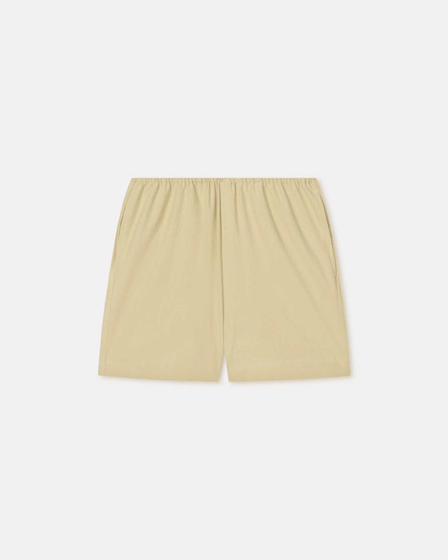 Functional fashion wear Weekend Ready Dylla - Tailored Washed Calico Shorts - Sage