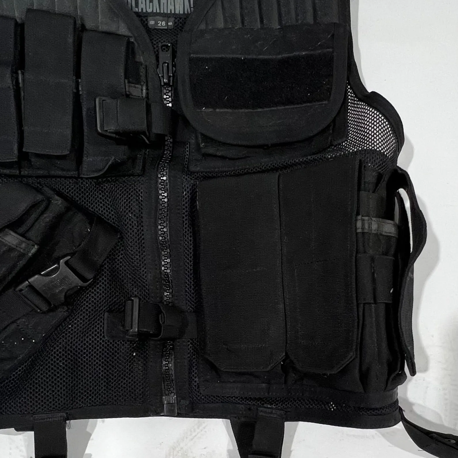 US Military BlackHawk Omega Elite Tactical Vest Holster