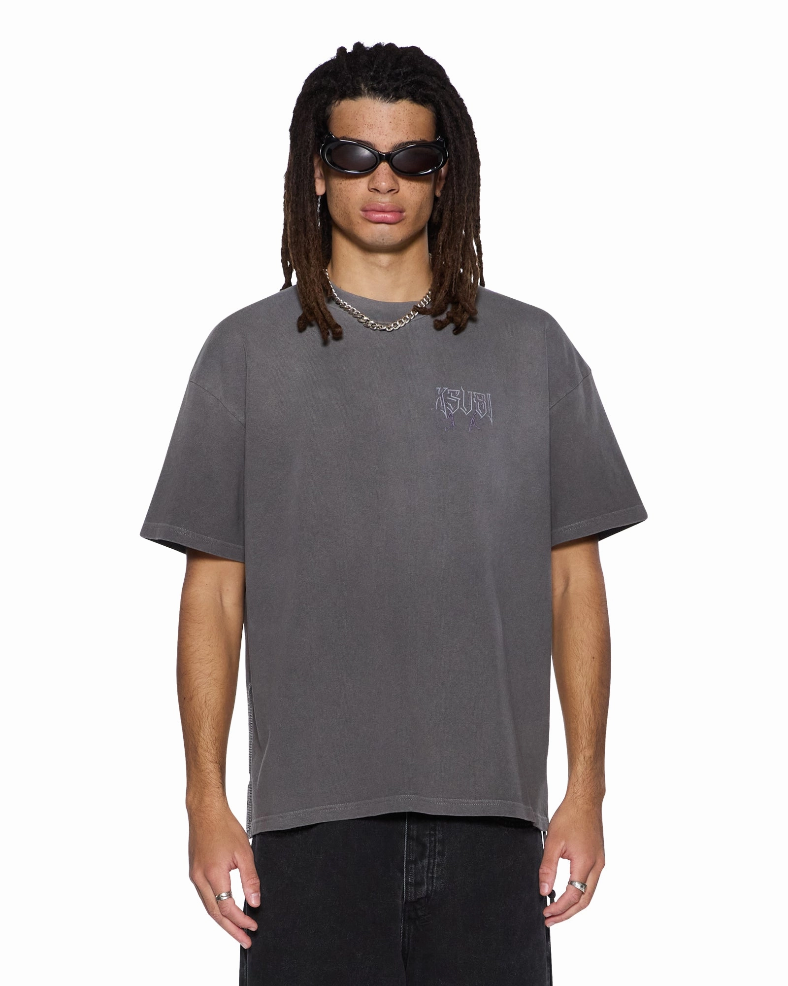 UTOPIA ANGEL EKCESS? SS TEE CHARCOAL Cozy Wardrobe Wedding