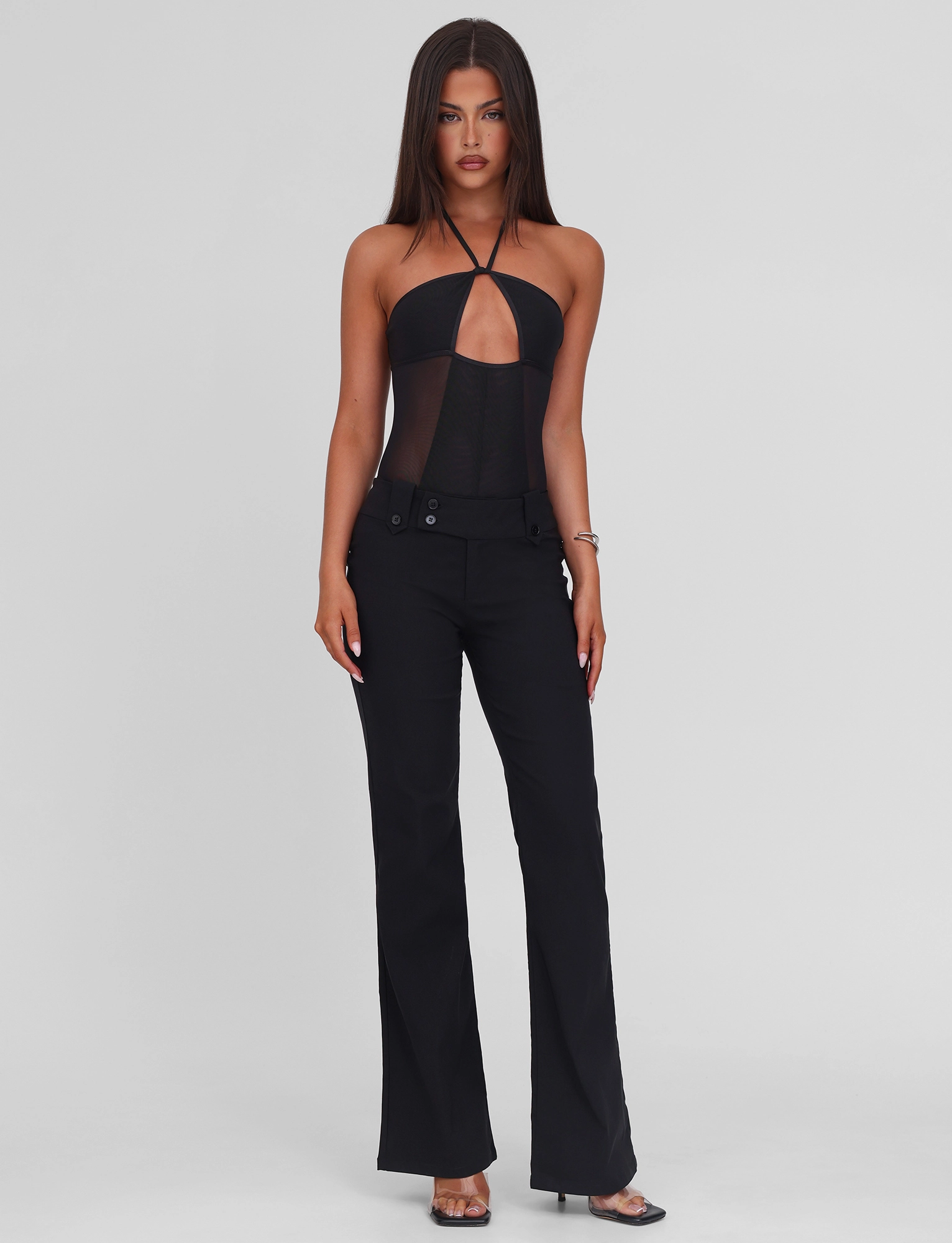 Wear Resistant Fabric MELANIA BODYSUIT - BLACK