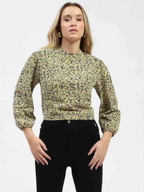 Madame Citrus Top PlacketDetail