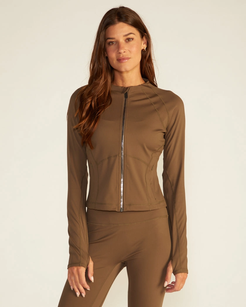 MidweightKnit SlimFit Metta Full Zip Jacket