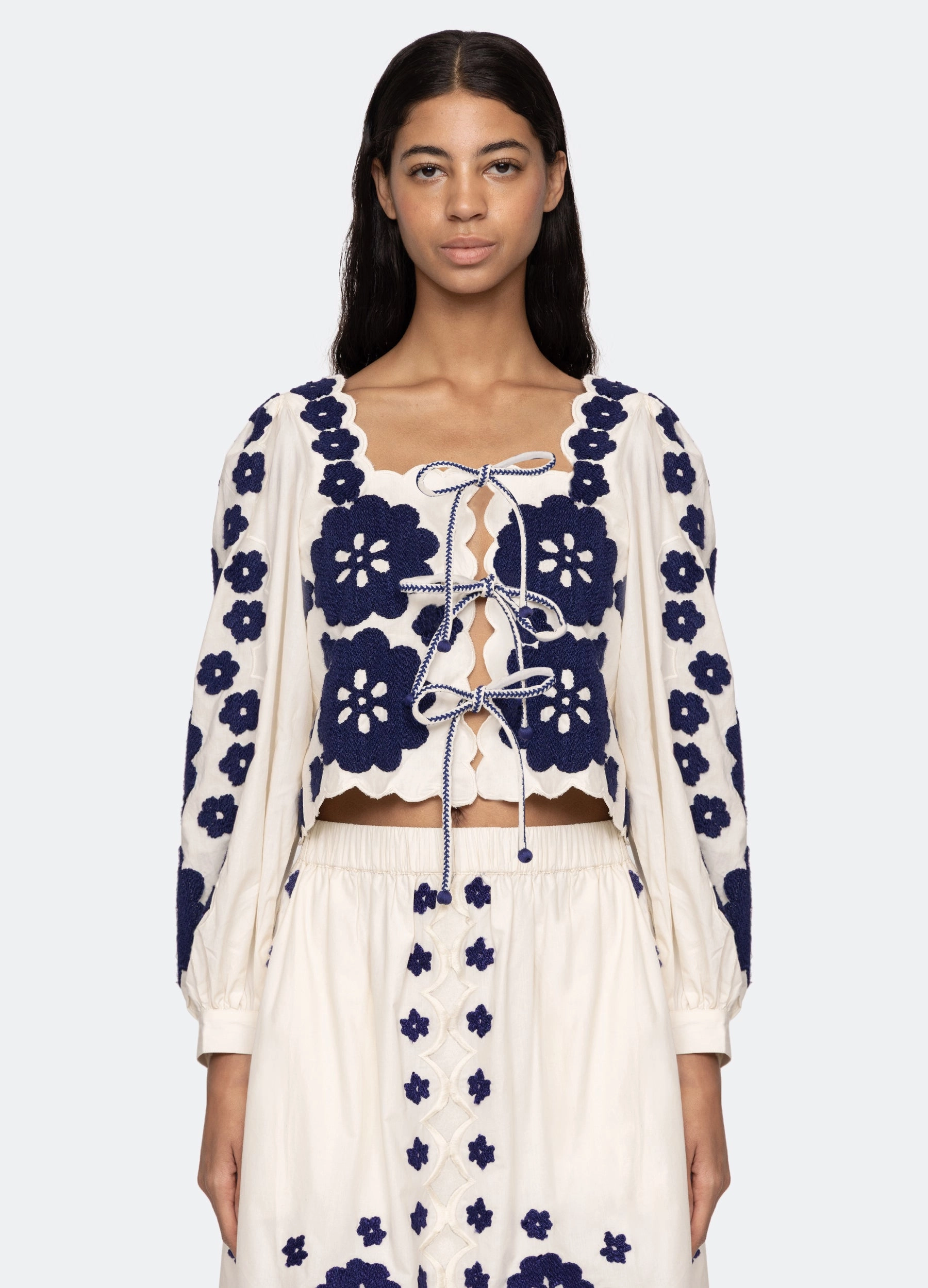 Recycled Polyester Material Catrine L/S Top