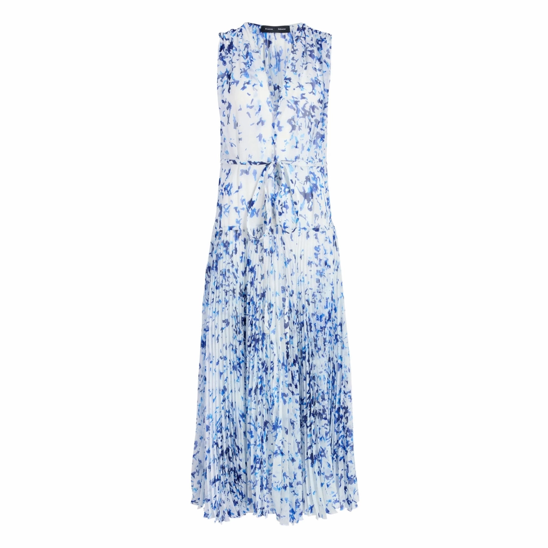 Chiffon Pat Dress Floral Swing