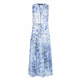Chiffon Pat Dress Floral Swing
