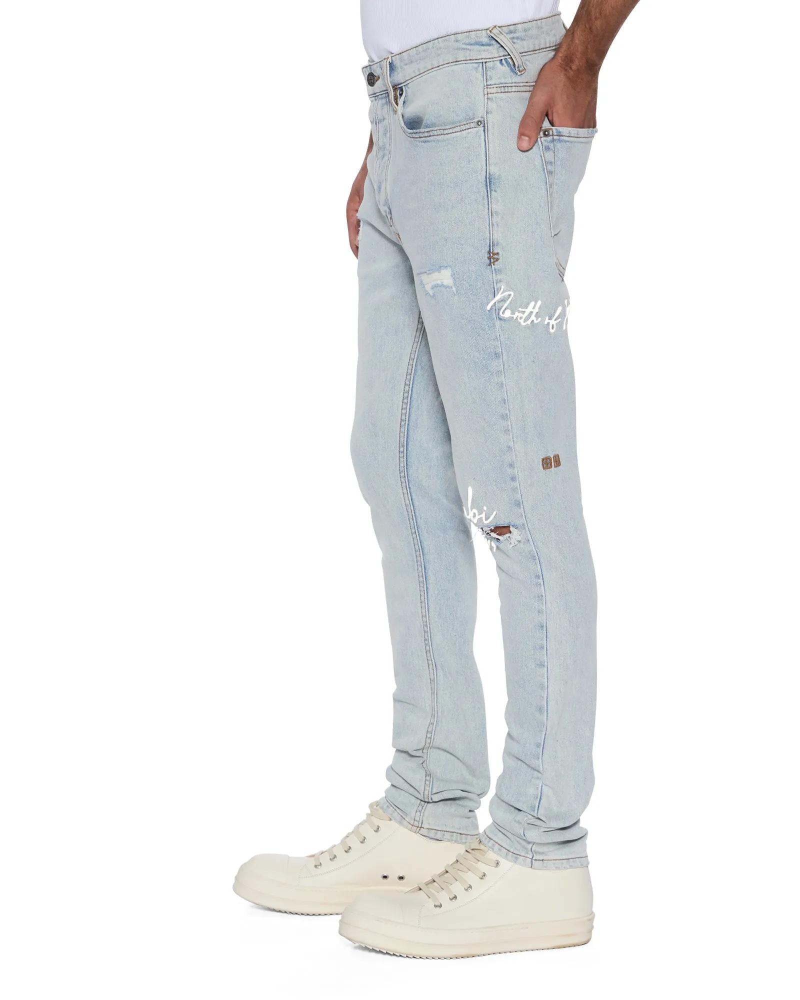 Eco Friendly Lightweight Modern VAN WINKLE FROST BLUE ARCH