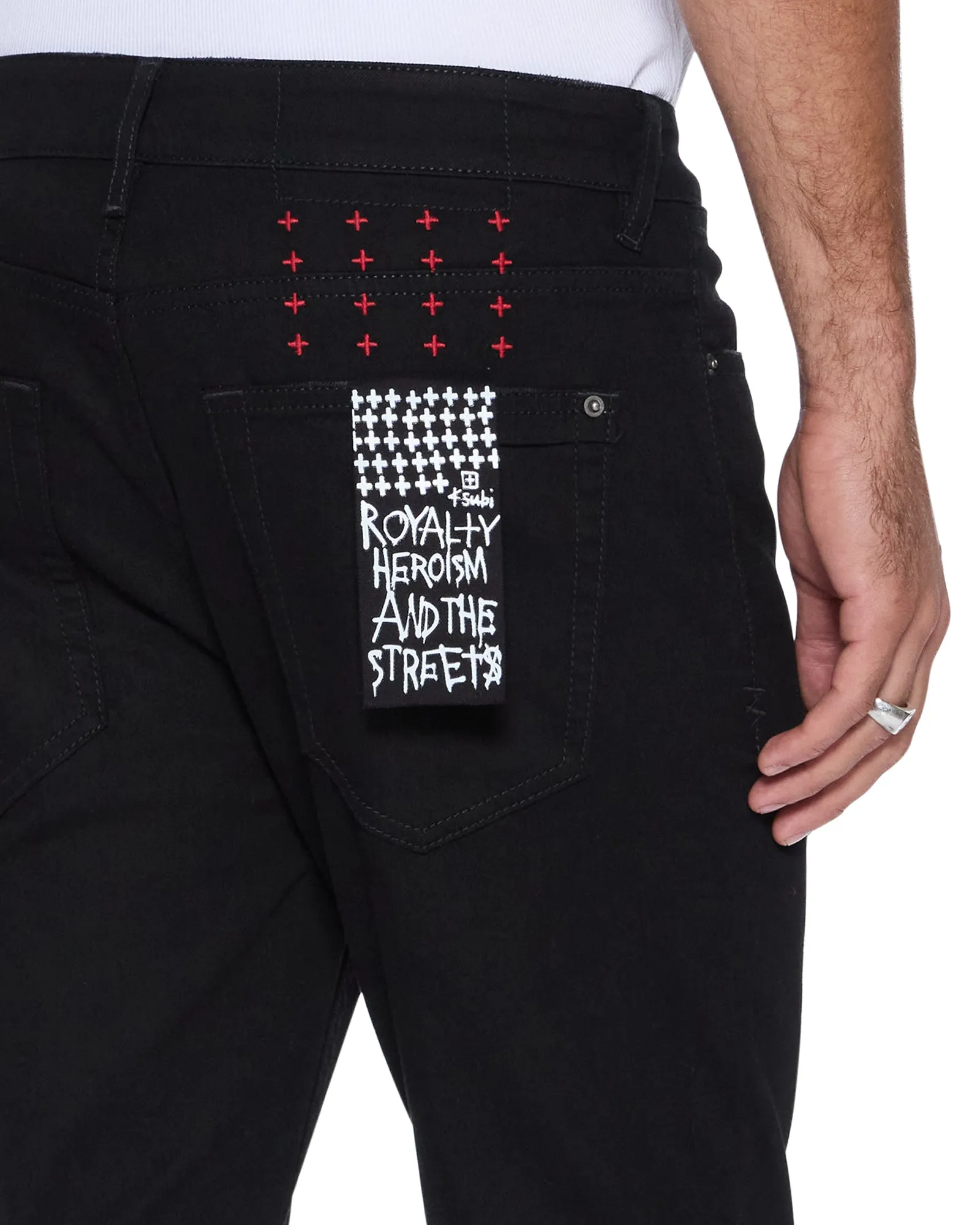 High-End Style clean look VAN WINKLE LAID BLACK STING