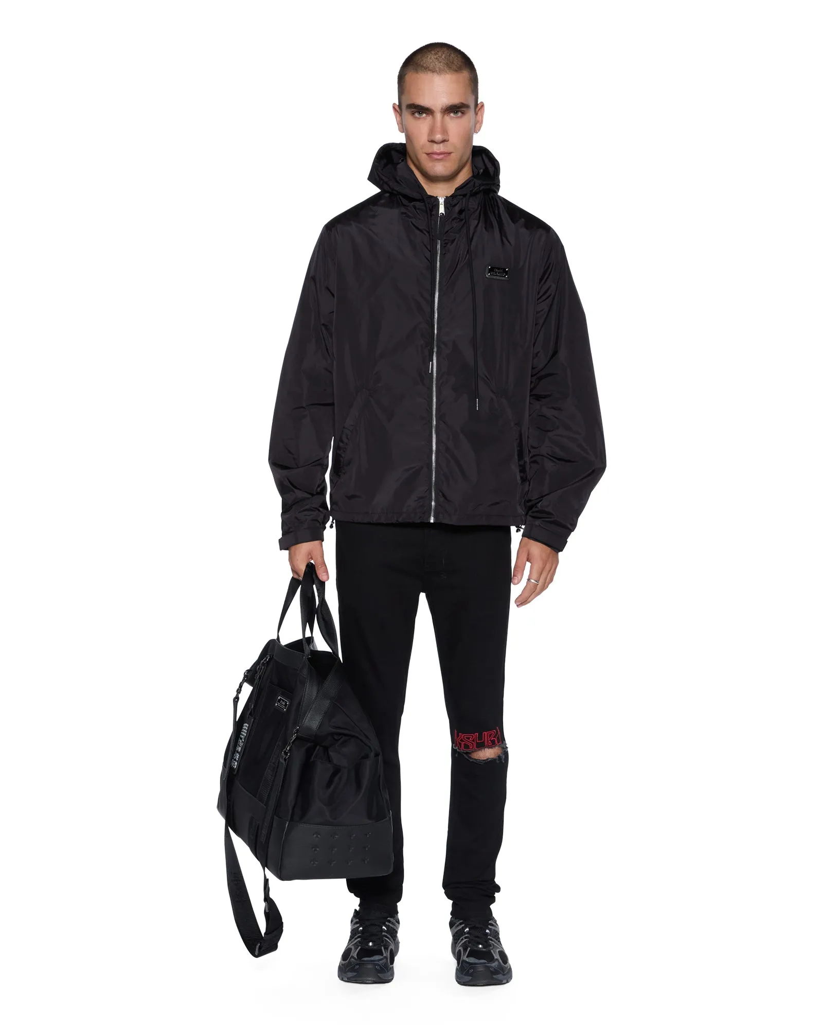 Simple Attire VAN WINKLE LAID BLACK STING