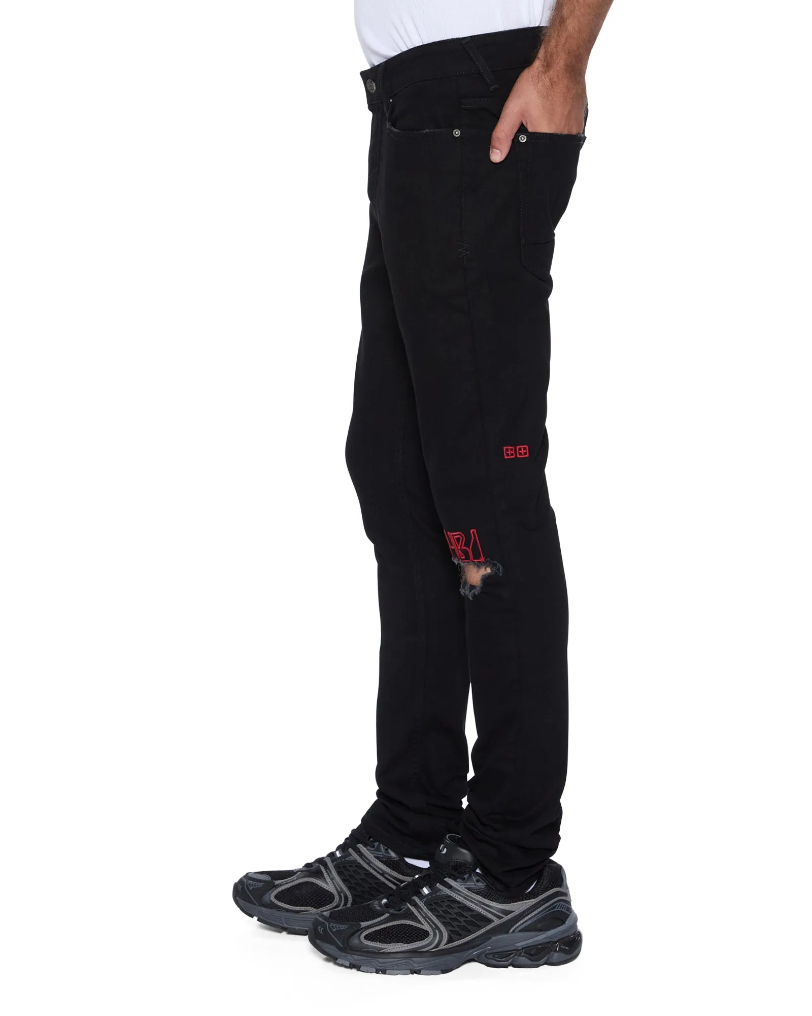 VAN WINKLE LAID BLACK STING Durable Minimalist Style Party Look