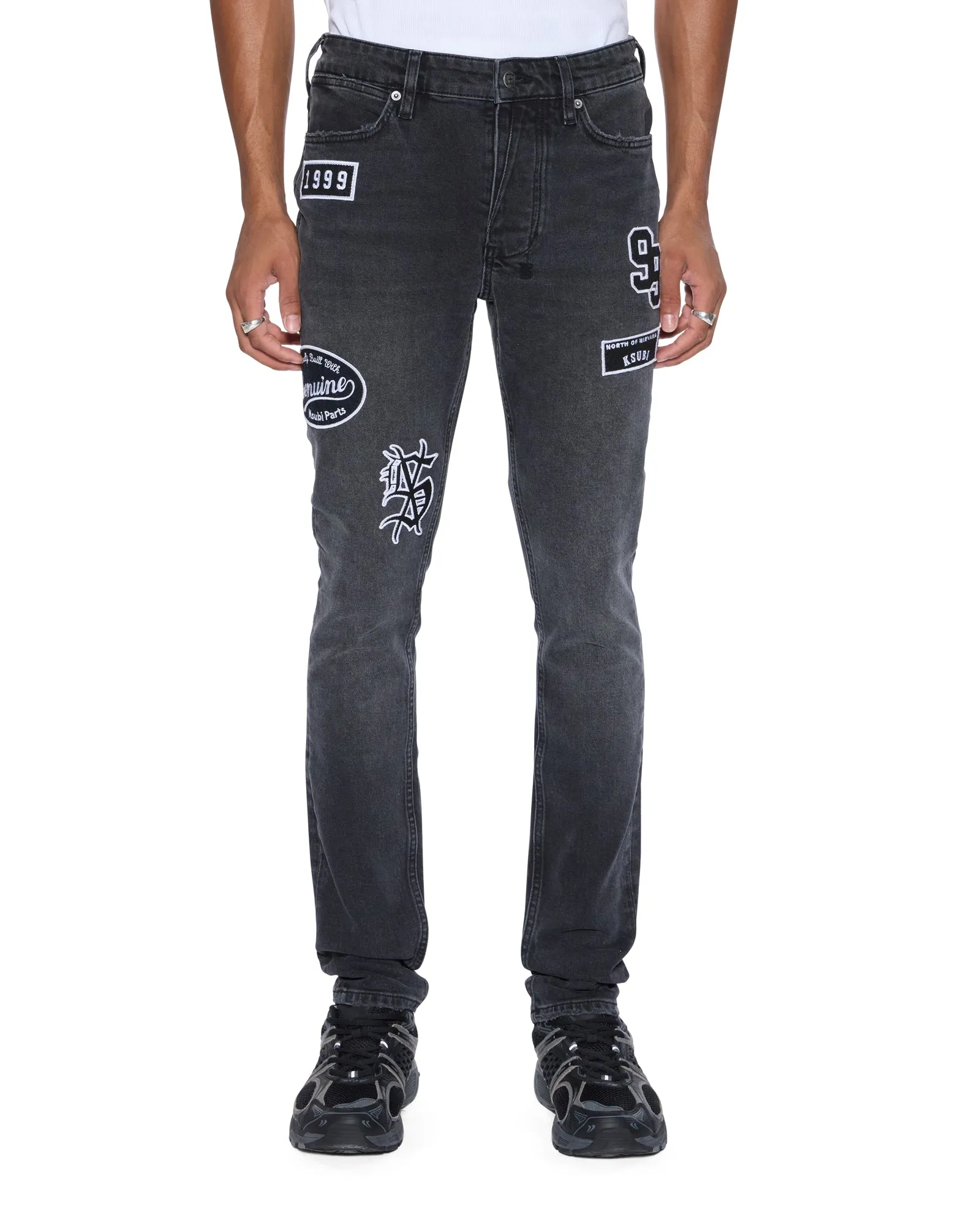 VAN WINKLE ROADHOUSE BLACK PATCHED Simple Choice No Fuss Style