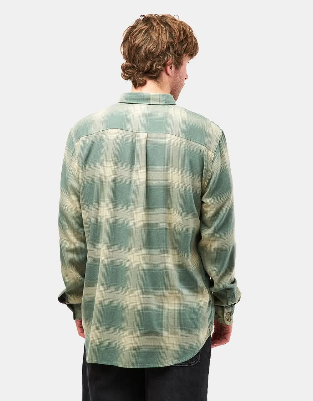 Vans Monterey III Flannel Shirt - Dark Forest/Elm